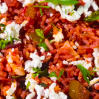 Beetroot Fried Rice